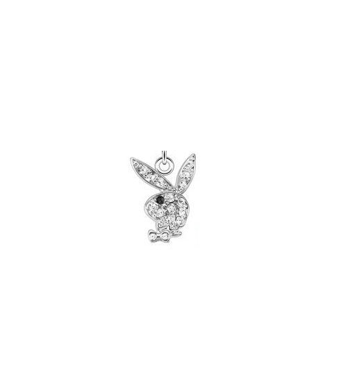 SS316L Jewelled Playboy Dangle Charm for Hinged Ring - CHARM22 ...